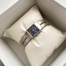 Load image into Gallery viewer, Ladies' Silver-Tone Seiko Quartz Watch - Blue Dial

