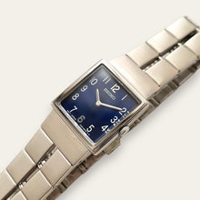Load image into Gallery viewer, Ladies' Silver-Tone Seiko Quartz Watch - Blue Dial
