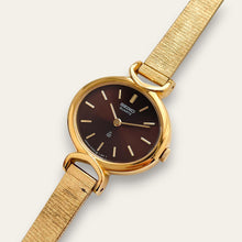 Load image into Gallery viewer, Rare 1981 New Old Stock NOS Gold-Plated Ladies' Seiko Quartz Watch
