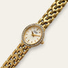 Gold-Plated Ladies' Citizen Oval Quartz Watch - Crystal-Set