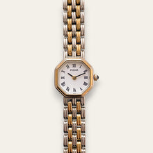 Load image into Gallery viewer, Vintage Ladies' Pulsar (by Seiko) Two-Tone Quartz Watch - Octagon Dial
