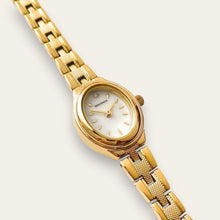 Load image into Gallery viewer, Ladies' Sekonda Quartz Watch With Gold-Tone Bracelet and White Oval Face
