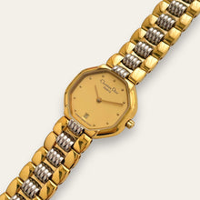 Load image into Gallery viewer, Vintage Two-Tone Christian Dior Ladies' Quartz Watch - Octagon Dial
