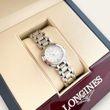 Load image into Gallery viewer, Ladies' Pre-Owned Longines 'Primaluna' Steel Quartz Watch - Full Set
