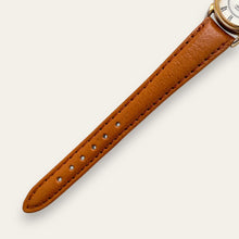 Load image into Gallery viewer, Vintage Imado Sun &amp; Moon Quartz Watch - Brown Leather Strap
