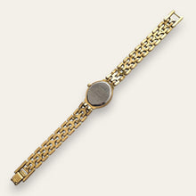 Load image into Gallery viewer, Gold-Plated Ladies' Citizen Oval Quartz Watch - Crystal-Set
