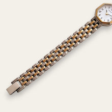 Load image into Gallery viewer, Vintage Ladies' Pulsar (by Seiko) Two-Tone Quartz Watch - Octagon Dial
