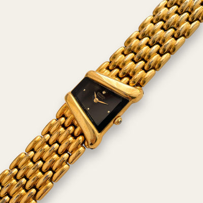 Vintage Seiko Rivoli Asymmetrical Gold Plated Quartz Watch