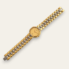 Load image into Gallery viewer, Vintage Two-Tone Christian Dior Ladies' Quartz Watch - Octagon Dial
