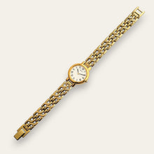 Load image into Gallery viewer, Rare Vintage Gold-Plated Ladies' Seiko Quartz Watch - Roman Numerals
