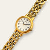 Rare Vintage Gold-Plated Ladies' Seiko Quartz Watch - Roman Numerals