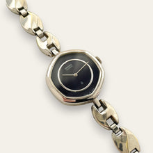 Load image into Gallery viewer, Rare Vintage Silver-Tone Ladies' Seiko Quartz Watch - Blue Dial
