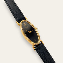 Load image into Gallery viewer, Vintage 1980s Ladies' Gold-Plated Seiko Quartz Watch - Oval Dial
