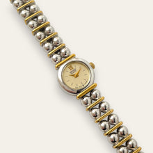 Load image into Gallery viewer, Tiny Vintage Two-Tone Ladies' Seiko Beaded Quartz Watch
