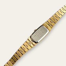 Load image into Gallery viewer, Vintage 1980s Gold-Plated Ladies' Seiko Quartz Watch - Brown Dial
