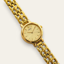 Load image into Gallery viewer, Rare Vintage Gold-Plated Ladies' Seiko Quartz Watch
