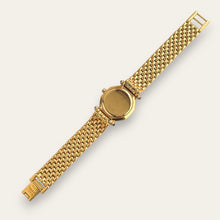 Load image into Gallery viewer, Vintage Christian Dior D64 151 — 1990s Faceted Glass Watch, Navy Dial, Quartz
