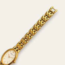 Load image into Gallery viewer, Vintage Ladies' Gold-Plated Seiko Quartz Watch - Oval Dial
