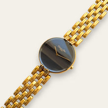 Load image into Gallery viewer, Vintage Christian Dior Bagheera — 1990s Black Dial Gold-Tone Watch, Quartz
