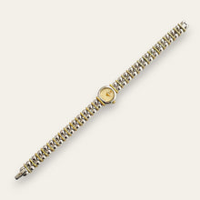 Load image into Gallery viewer, Tiny Vintage Two-Tone Ladies' Seiko Beaded Quartz Watch
