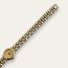 Load image into Gallery viewer, Tiny Vintage Two-Tone Ladies' Seiko Beaded Quartz Watch
