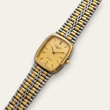 Load image into Gallery viewer, Vintage Longines Two-Tone Slimline Women’s Watch – 1985 Original Papers, Quartz
