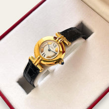 Load image into Gallery viewer, Vintage Cartier Must Colisée Vermeil - GP Silver - Trinity Dial
