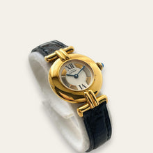 Load image into Gallery viewer, Vintage Cartier Must Colisée Vermeil - GP Silver - Trinity Dial
