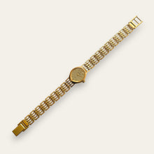 Load image into Gallery viewer, Vintage Ladies' Heart Shaped Sekonda Quartz Watch with Bar Gate Link Bracelet
