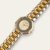 Christian Dior Octagon Watch - Vintage Two-Tone 90s Ladies Quartz