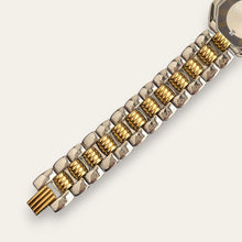 Load image into Gallery viewer, Vintage Two-Tone Christian Dior Ladies' Quartz Watch - Silver Octagon
