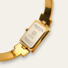 Load image into Gallery viewer, Vintage 1990s Gold-Plated Ladies' Givenchy Bangle Watch with Blue
