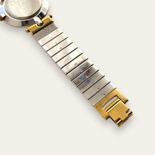 Load image into Gallery viewer, Vintage Christian Dior 3026 — 1990s Black Dial Two-Tone Watch, Quartz

