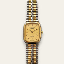 Load image into Gallery viewer, Vintage Longines Two-Tone Slimline Women’s Watch – 1985 Original Papers, Quartz
