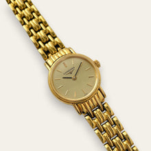 Load image into Gallery viewer, Vintage Longines Presence Ladies Watch | Gold-Plated Bracelet | Quartz, L4.219.2
