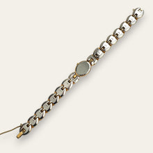 Load image into Gallery viewer, Vintage Seiko Gold-Tone Oval Link Bracelet Quartz Watch | 1980s Dress Watch
