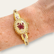 Load image into Gallery viewer, Vintage André Mouche Peek-a-Boo Cocktail Watch | Swiss Quartz
