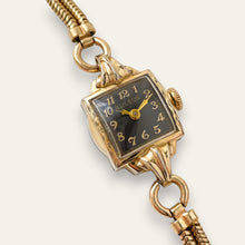 Load image into Gallery viewer, Vintage Bulova Bryn Mawr 1950 Ladies Gold-Filled Cocktail Watch, Mechanical
