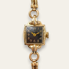 Load image into Gallery viewer, Vintage Bulova Bryn Mawr 1950 Ladies Gold-Filled Cocktail Watch, Mechanical

