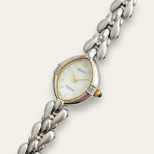 Load image into Gallery viewer, Vintage Seiko Exceline Diamond &amp; Mother of Pearl Dress Watch | 1980s Quartz
