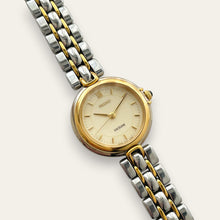 Load image into Gallery viewer, Vintage Seiko Exceline Two-Tone Dress Watch | 1980s Round Case, Quartz
