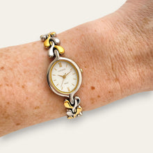 Load image into Gallery viewer, Vintage Seiko Lucent Two Tone Sculptural Dress Watch, Quartz
