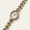 Vintage Seiko Lucent Two Tone Sculptural Dress Watch, Quartz