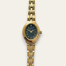 Load image into Gallery viewer, Sekonda Ladies' Gold-Tone Quartz Watch with Black Oval Dial
