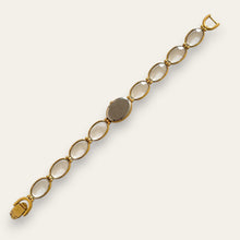 Load image into Gallery viewer, Vintage Lassale by Seiko Gold Crystal Bracelet Watch, Quartz
