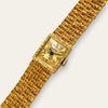 Vintage Sekonda Ladies Watch — 1970s Gold-Plated USSR Mechanical Bracelet Watch