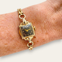 Load image into Gallery viewer, Vintage Bulova Bryn Mawr 1950 Ladies Gold-Filled Cocktail Watch, Mechanical

