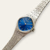 1976 Vintage Seiko Ladies Mechanical Watch - Metallic Blue Dial