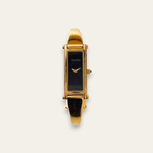 Load image into Gallery viewer, Vintage Gucci 1500L Bangle Watch - Black Dial, Quartz

