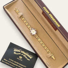 Load image into Gallery viewer, Vintage Jules Jürgensen Ladies Diamond and Ruby Cocktail Watch
